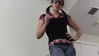 I will give you a handjob after school JOI