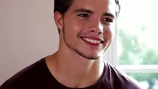 Gay studs face jizzed after bareback