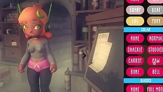 Poke Abby - Horny student fucked on the desk