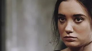 Inked lesbian milf eaten out in the shower