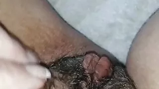 Nice hairy pussy for J