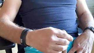 Working from home edging and jerk off session in my boxers.