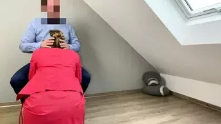 Secretary rides cock with juicy creampie - business-bitch