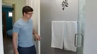 Good Stepbrother Helps   Bro in the Shower
