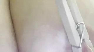 Nipples clothes pins