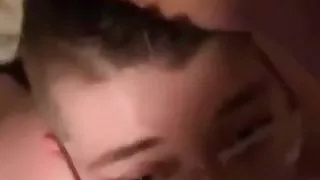 Großer  schwarzer  Schwanz, Luder, Kehlenfick, Schlampe, Hure