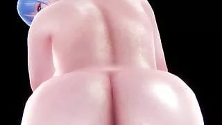 3d CG animation sex Big tits