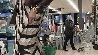 pleated skirt dress by Mango, leather jacket Michael Khors