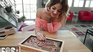 POV Hard Anal Fucking With Kinky Stunning Goddess Evelin