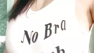 huge big tits jumping jacks babe lovely big boobs