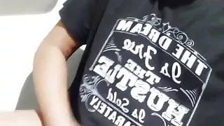 Solo JO at bathroom at work part 1