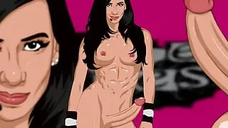 AJ Lee congrats fans for helping to make her sexy!