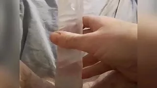 Nasty ftm whore shows off holes for strangers