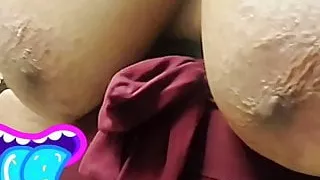 Big titties bouncing in public