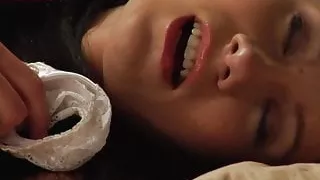 Big Ass Lesbian Slave In Silk Panties Bent Over And Tied Up