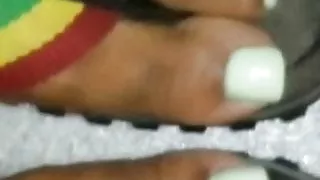 Wifes sexxy feet and boobs