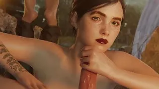 Ellie - Handjob Foot Tease Makeup