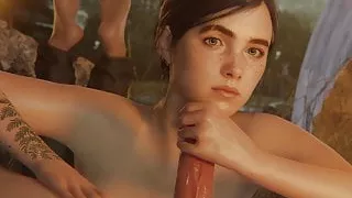 Ellie - Handjob Foot Tease