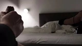 Cuckold had holiday sex with his wife and another