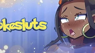 Project Pokesluts Nessa: Public Beach Sex