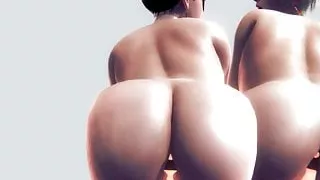 3d CG animation sex