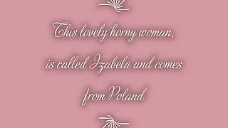 Izabele loves cock's