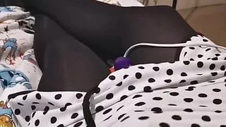 Amatoriale, Britanniche, Ladyboy, Masturbazione, Collant, Transessuale