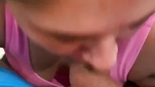 Wifey sucks in my balls