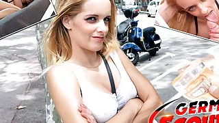 German Scout - Tiny Girl Agatha Tricked To Fuck At Model Job