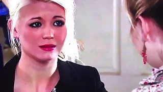 Slut shows her panties on eastenders