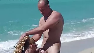 bbw blonde milf fucks in bikini