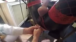 Dreckige Arztprüfung für Shemale