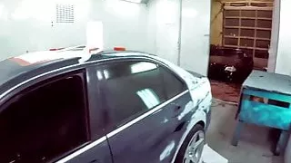 Busty Housewife Shanda Fay Gets Stuffed In Car Shop!