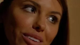 Adriana Chechik and Abigail Mac Comfort Each Other