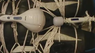 Tied bikerlsave is restrained