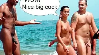 Horny bitch with big boobs fucked in wet pusy. Cum on tits