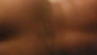 ebony girlfriend  gets white creampie