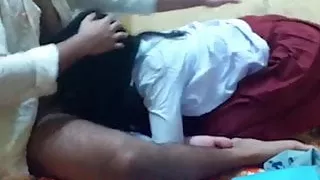 Girlfriend ko school se lekar ghar pe choda