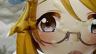 Air doll nako fuck and continuous facial cum 2