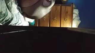 Christina in fishnet