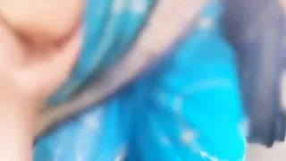 Indian stepaunty sucks nephew’s dick in absence of husband