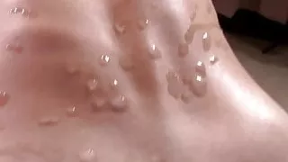 Soldier gets ass cummed over after bareback