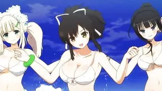 Senran Kagura: Estival Versus video game dance (2015)