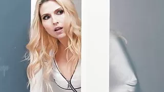 Busty MILF caught Gia and Eliza having lesbian sex