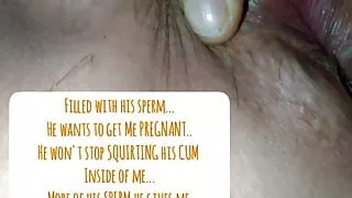 A ass filled with girl