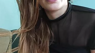 Passionate Girl Masturbates Tight Vagina And Fucks