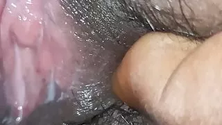 Real Desi bbw Milf showing her pink pussy