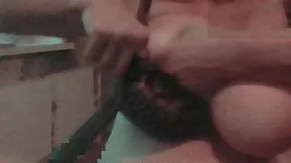 Grandma shows her tits