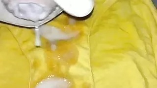 Amateur, Sperme, Papa, Ami, Gay, Branlette