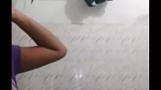 Indian girl is showing her valuable body assets on cam-show.